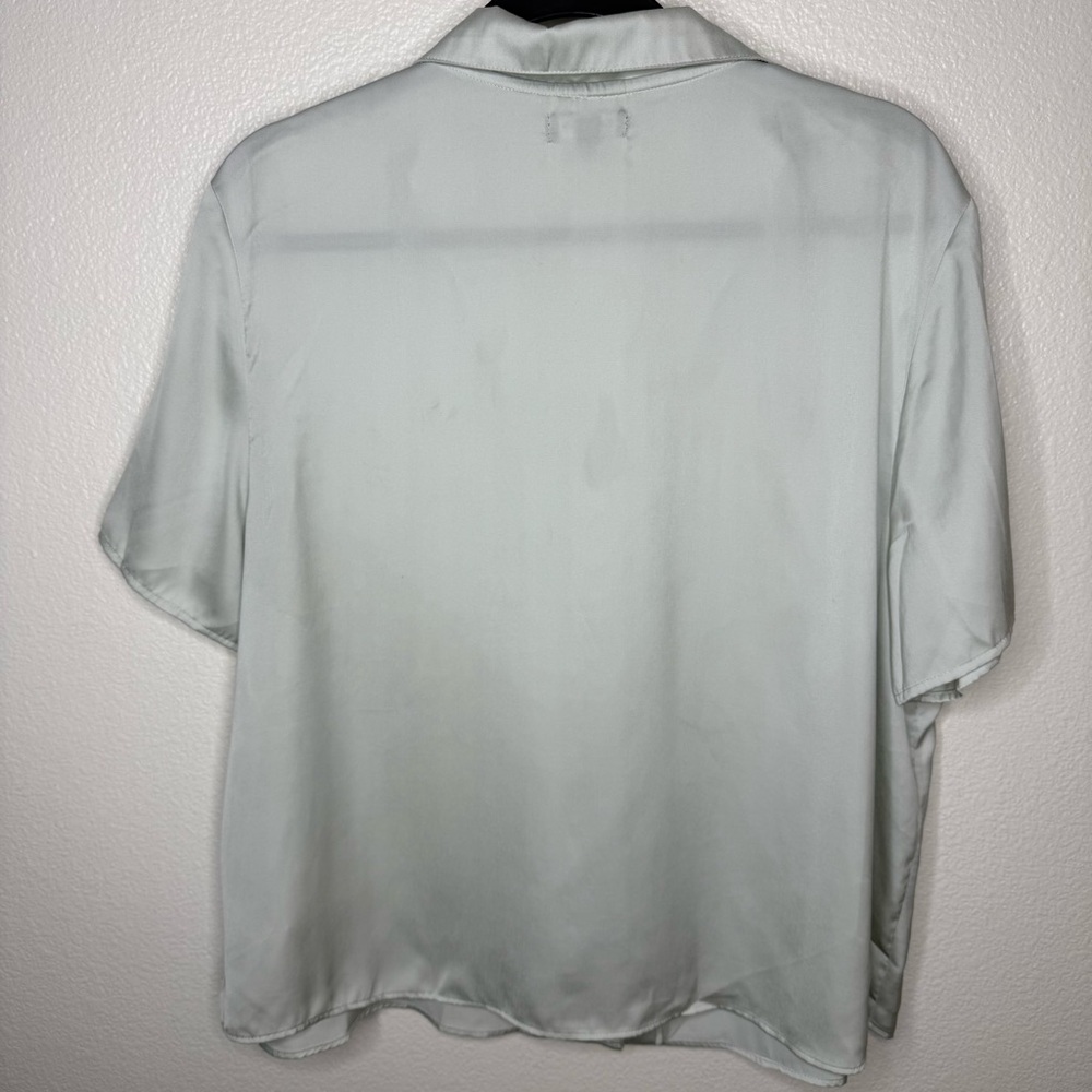 Express Satin Sleepwear Top - Picture 3 of 4